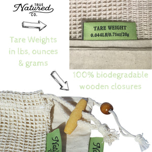 Reusable Bag Set (Produce, Bulk Food & Grocery)